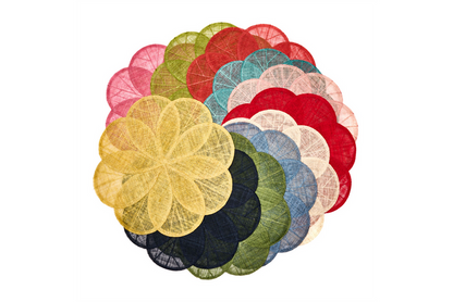 Sinamay Flower Placemat