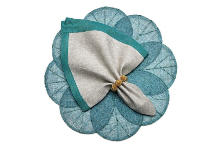Sinamay Flower Placemat