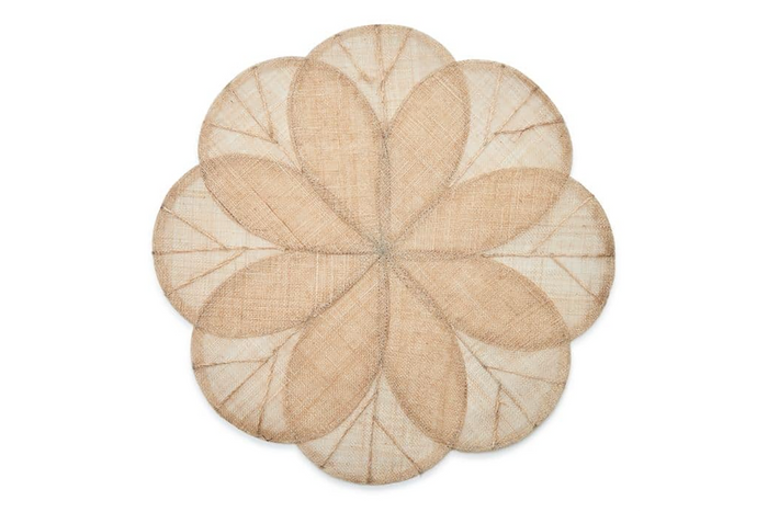 Sinamay Flower Placemat