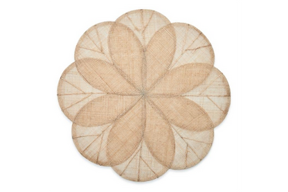 Sinamay Flower Placemat