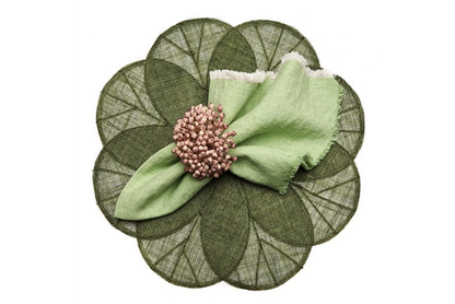 Sinamay Flower Placemat