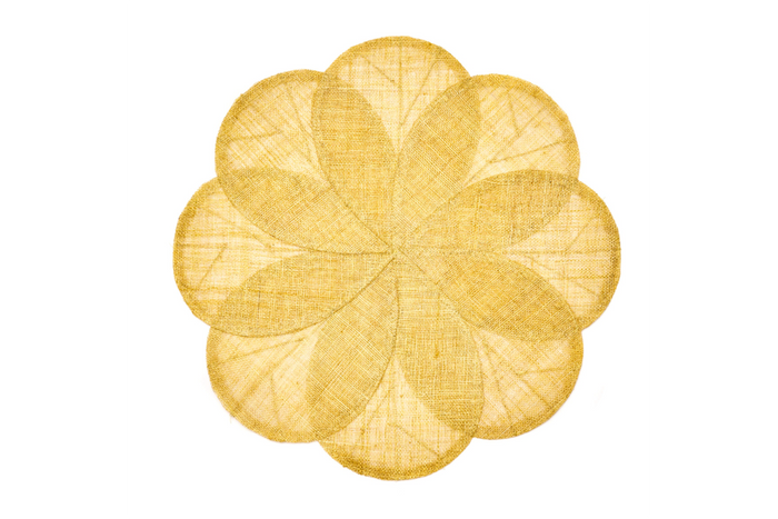 Sinamay Flower Placemat