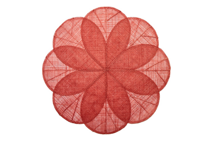 Sinamay Flower Placemat
