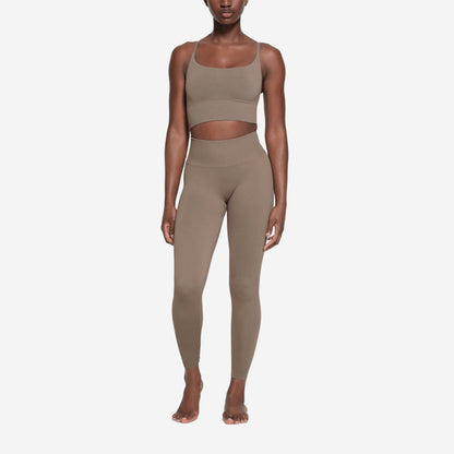 SKIMS CONTOUR NYLON LEGGING TRUFFLE
