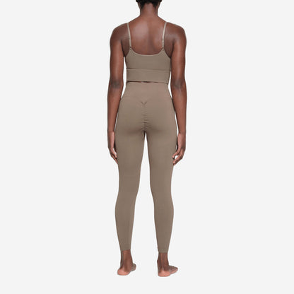SKIMS CONTOUR NYLON LEGGING TRUFFLE