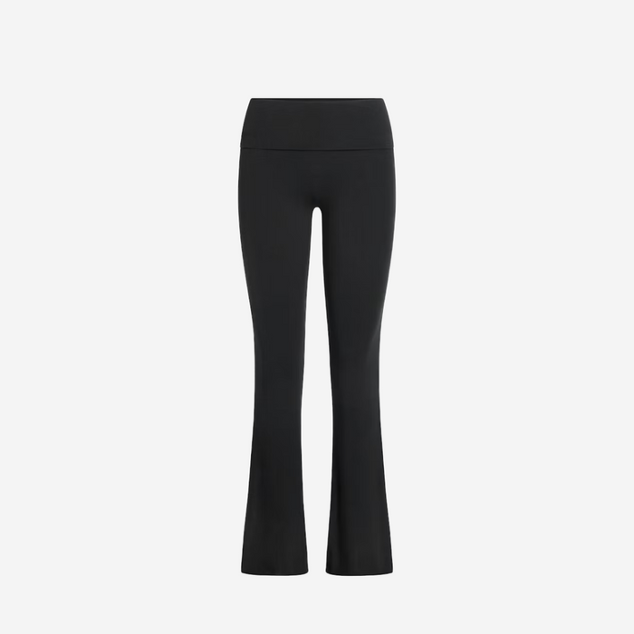 SKIMS COTTON JERSEY FOLDOVER PANT SOOT