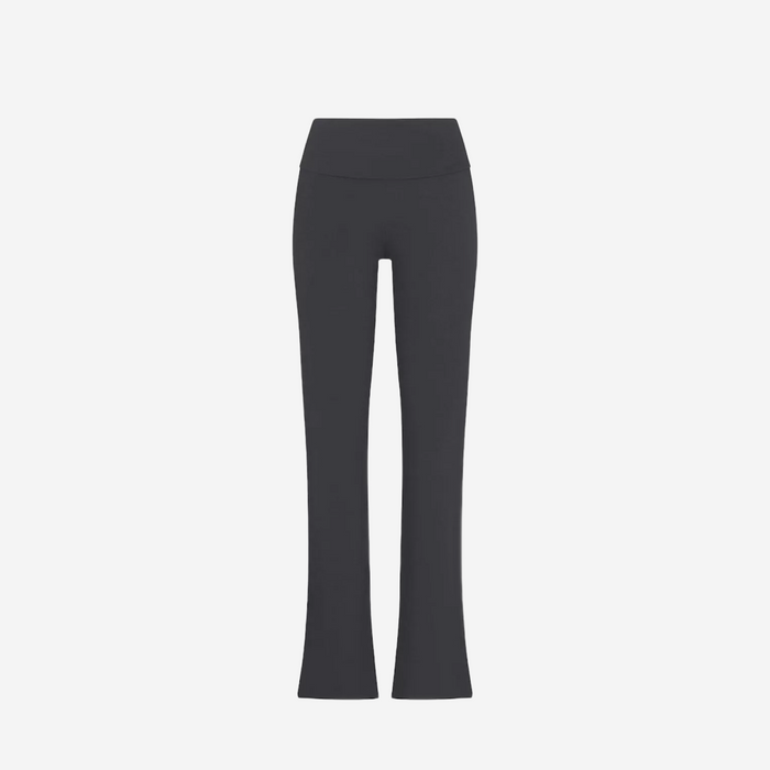 SKIMS Cotton Jersey Foldover Pants Ash