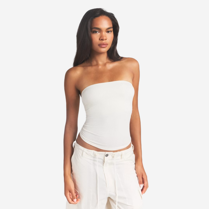 skims cotton jersey tube top marble