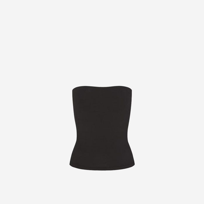 SKIMS COTTON JERSEY TUBE TOP SOOT