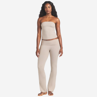 skims cotton jersey tube top stone