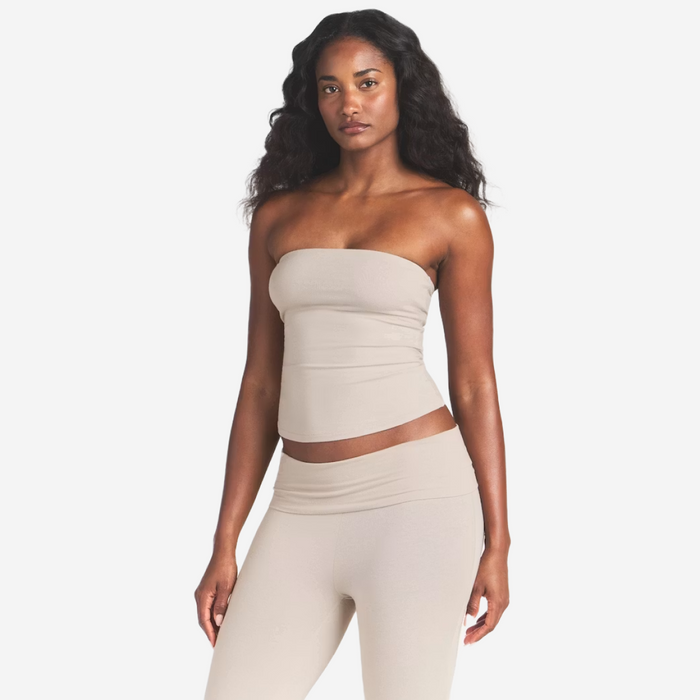 skims cotton jersey tube top stone
