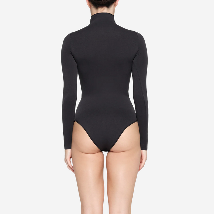 SKIMS ESSENTIAL MOCK NECK LONG SLEEVE BODYSUIT