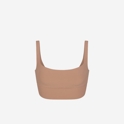 SKIMS FITS EVERYBODY SQUARE NECK LONGLINE BRALETTE SIENNA