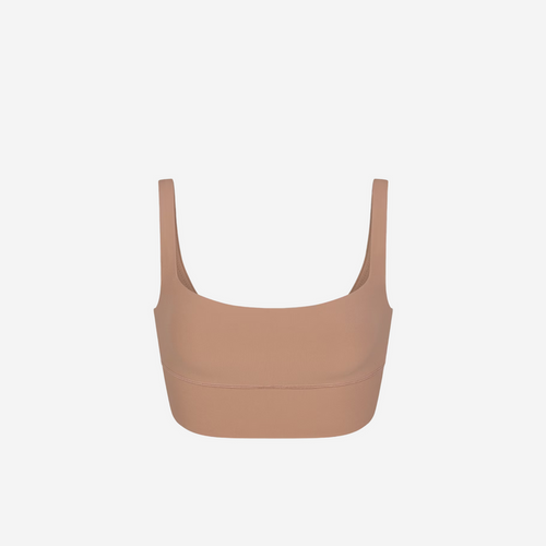 SKIMS FITS EVERYBODY SQUARE NECK LONGLINE BRALETTE SIENNA