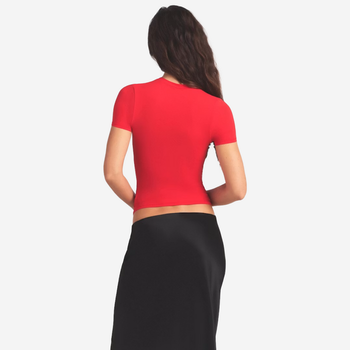 SKIMS Fits Everybody T-shirt Cherry