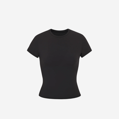 SKIMS FITS EVERYBODY T-SHIRT ONYX