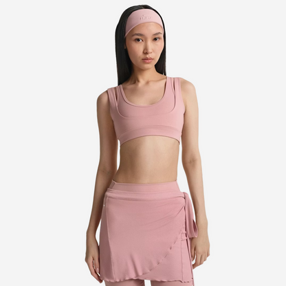 Nike SKIMS MATTE DOUBLE STRAP SCOOP BRA HIMALAYAN