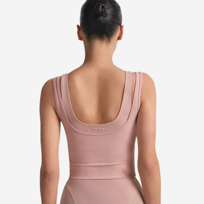 Nike SKIMS MATTE DOUBLE STRAP SCOOP TANK HIMALAYAN