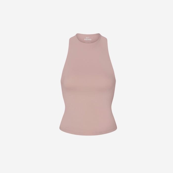 Nike SKIMS MATTE MOCK NECK RACER TANK HIMALAYAN