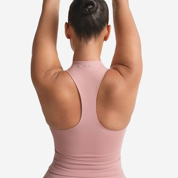 Nike SKIMS MATTE MOCK NECK RACER TANK HIMALAYAN