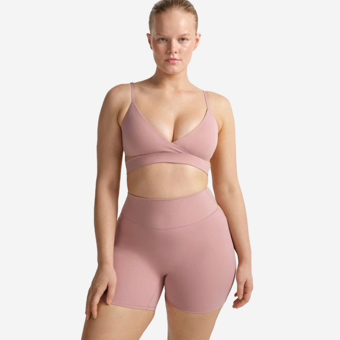 Nike SKIMS MATTE WRAP FRONT BRA HIMALAYAN