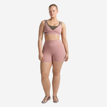 Nike SKIMS MATTE WRAP FRONT BRA HIMALAYAN