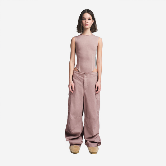 SKIMS OUTDOOR OPEN BACK BODYSUIT FAWM
