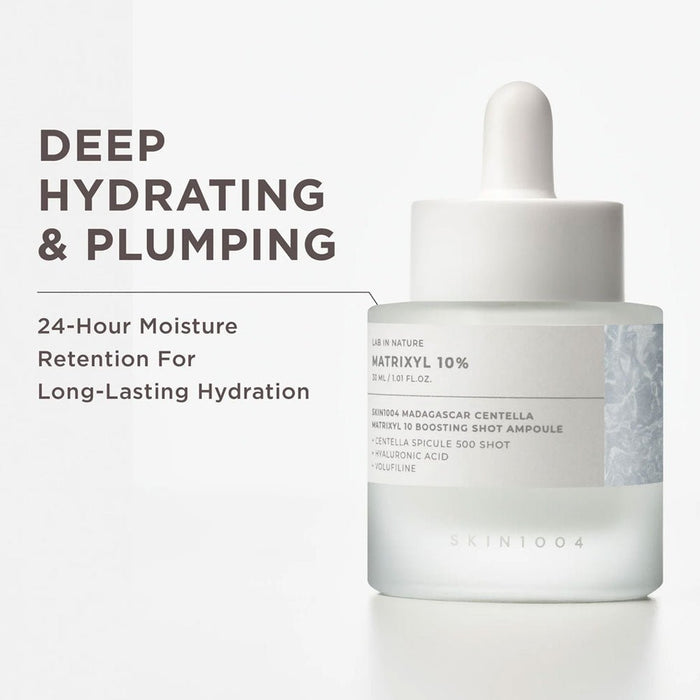 SKIN1004 Madagascar Centella Matrixyl 10 Boosting Shot Ampoule 30ml أمبولة ماتريكسيل 10 بوستينج شوت من مادغشقر سنتيلا من SKIN1004 - Princess Cosmetics Qatar