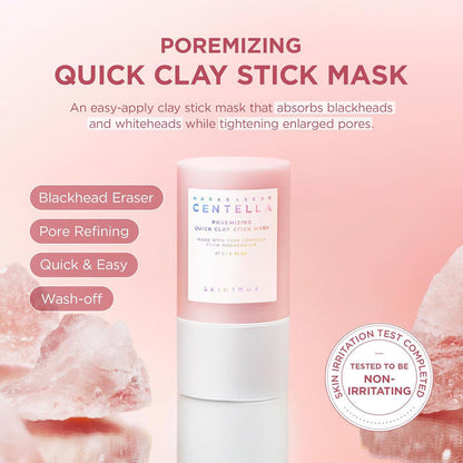 SKIN1004 Madagascar Centella Poremizing Quick Clay Stick Mask 27 g