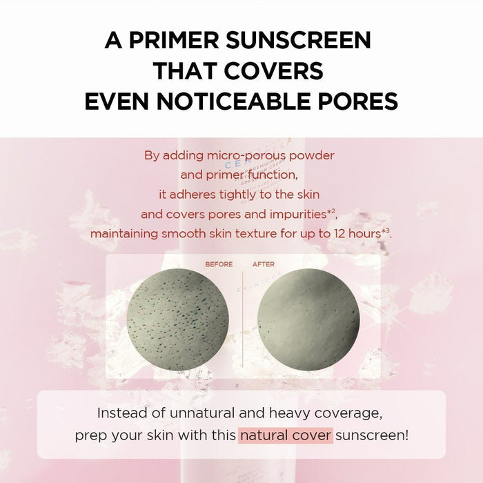 SKIN1004 Madagascar Centella Poremizing Velvet Finish Sunscreen 50ml واقي شمسي SKIN1004 بخلاصة سنتيلا مدغشقر بلمسة مخملية مسامية - Princess Cosmetics Qatar