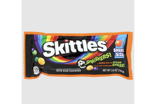 SKITTLES SHRIEKERS SHARE SIZE 3.6 OZ