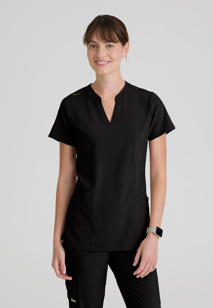 Sky Top - Black - Grey's Anatomy Scrubs