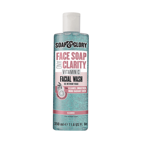 Soap and Glory Face Soap And Clarity 3-In-1 Daily Detox Vitamin C Facial Wash - 350ml