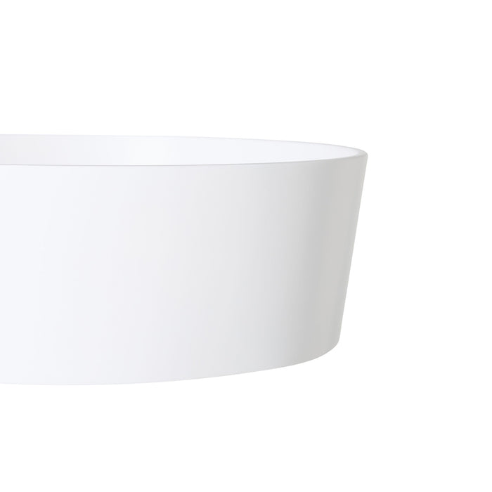 Solid Surface Round Basin 432X432X125mm