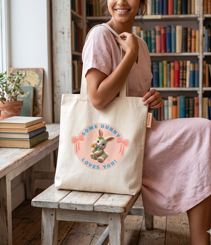 Some Bunny Loves You | Easter Tote Bag