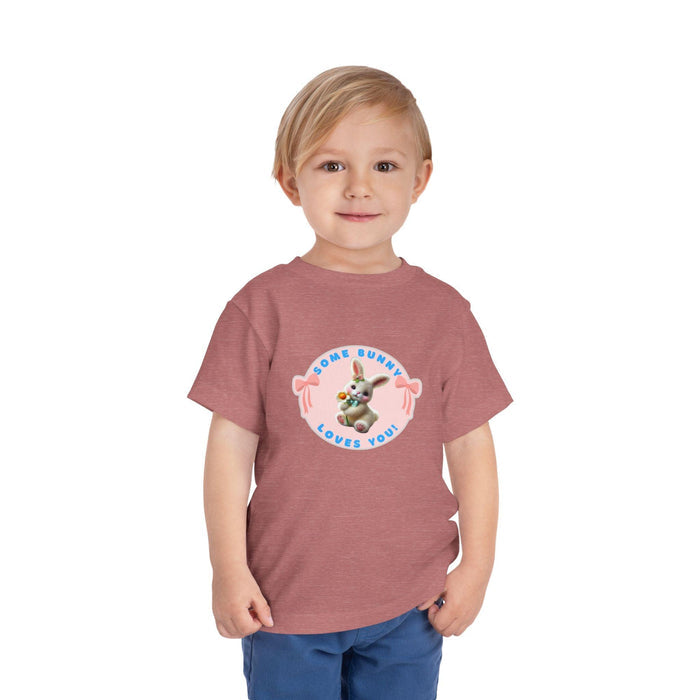 Some Bunny Loves You Toddler T-Shirt - Easter Bunny Cuteness 🐰💖 - Whippie's