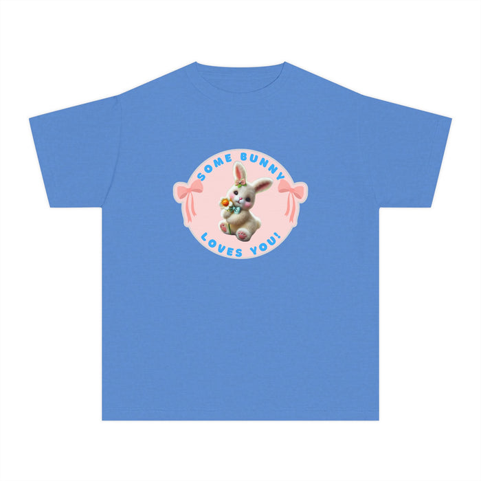Some Bunny Loves You Youth Midweight Tee - Hop into Easter with Adorable Style! 🐰💖