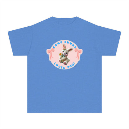 Some Bunny Loves You Youth Midweight Tee - Hop into Easter with Adorable Style! 🐰💖