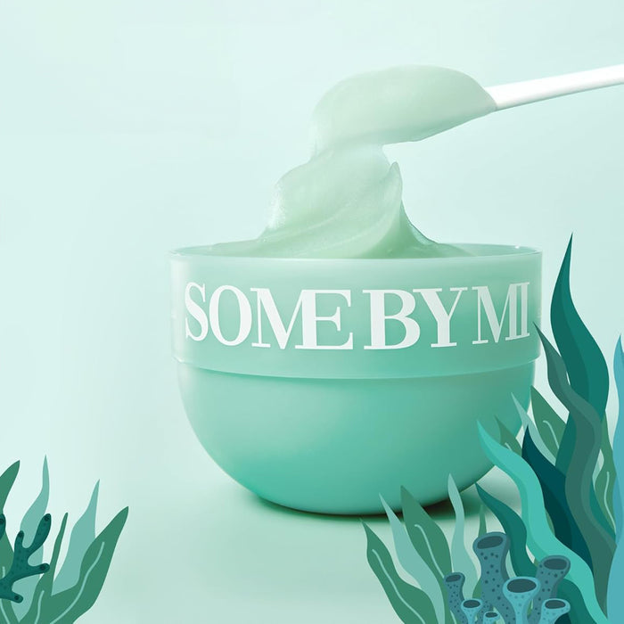 SOME BY MI PDRN Spirulina Soothing Sherbet Mask Set - veido kaukė