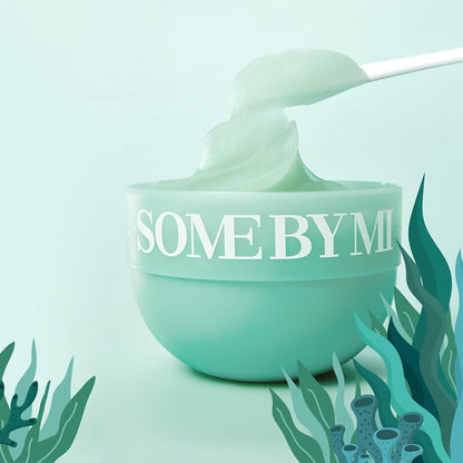 SOME BY MI PDRN Spirulina Soothing Sherbet Mask Set - veido kaukė