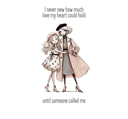 I Never Knew How Much Love My Heart Could Hold Until Someone Called Me Grandma Women's Tee - Personalizable - Whippie's