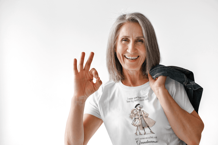 I Never Knew How Much Love My Heart Could Hold Until Someone Called Me Grandma Women's Tee - Personalizable - Whippie's