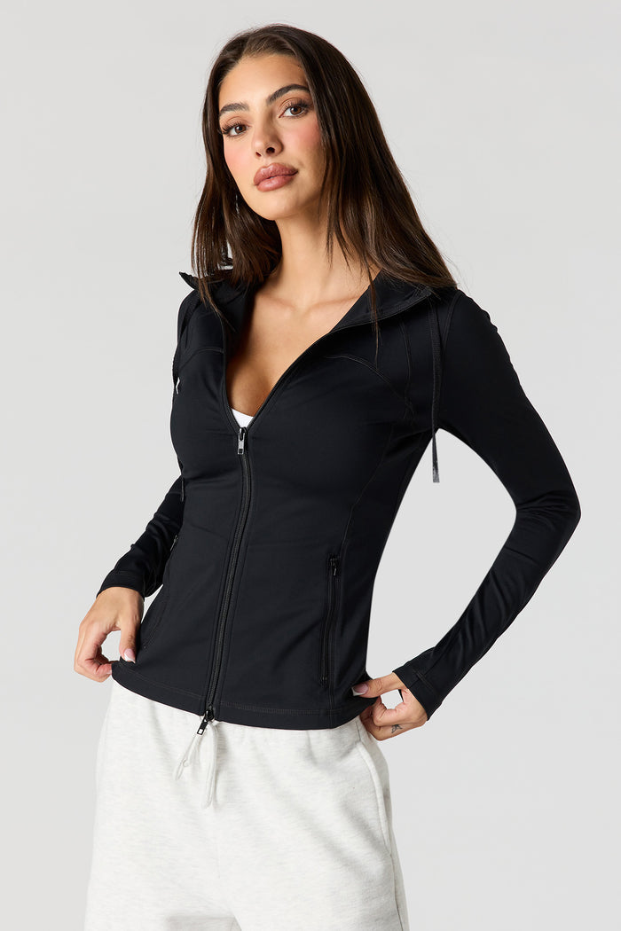 Sommer Ray Ultra Sculpt Hooded Zip Jacket