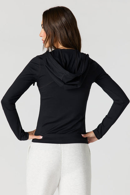 Sommer Ray Ultra Sculpt Hooded Zip Jacket