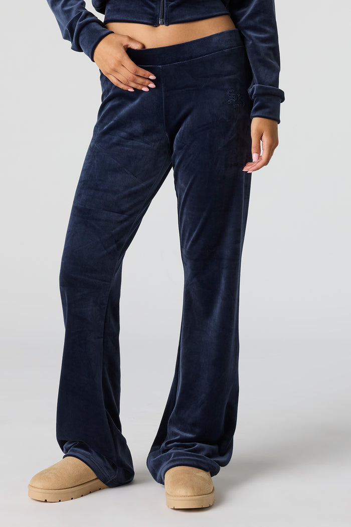 Sommer Ray Velour Flare Pant