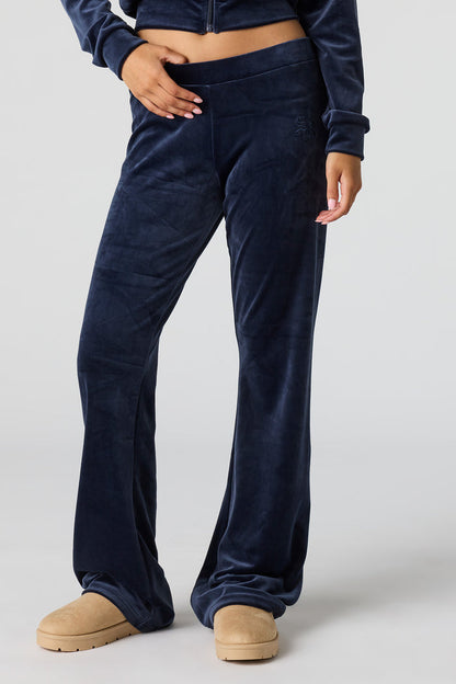 Sommer Ray Velour Flare Pant
