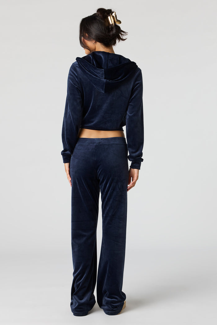 Sommer Ray Velour Flare Pant