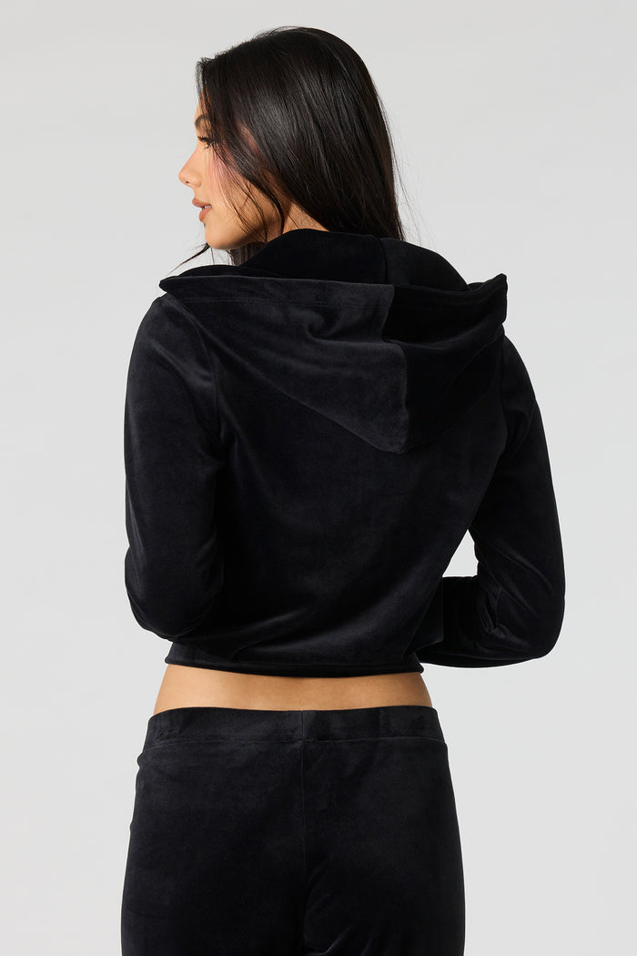 Sommer Ray Velour Zip Jacket