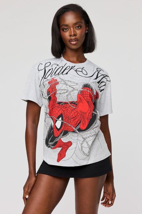 Spider-Man Graphic Boyfriend T-Shirt