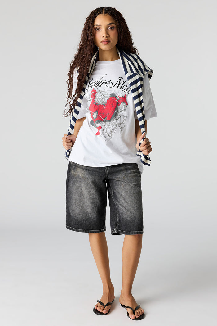 Spider-Man Graphic Oversized T-Shirt